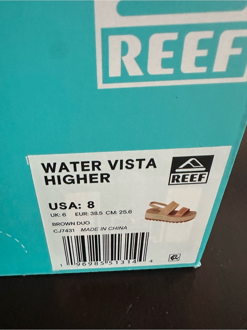 Reef Women's Water Vista Higher - NWT - size 8 - Picture 6 of 6